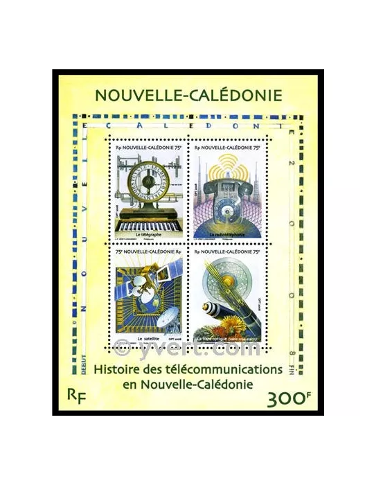 n° 38 - Timbre Nelle-Calédonie Bloc et feuillets