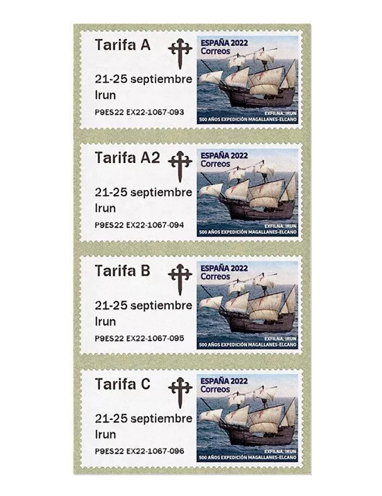 n° 189a - Timbre ESPAGNE Timbres de distributeurs