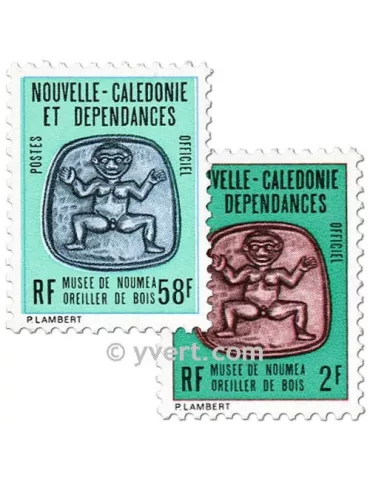 n° 38/40 - Timbre Nelle-Calédonie De service 2