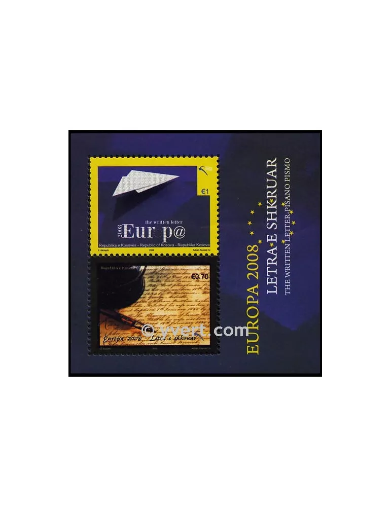 n° 1 - Timbre Kosovo Blocs et feuillets