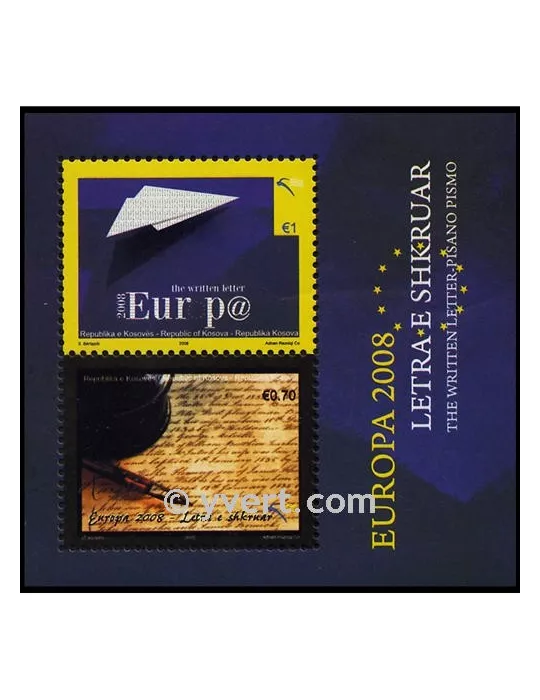 n° 1 - Timbre Kosovo Blocs et feuillets