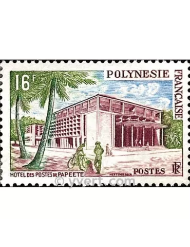 n° 14 - Timbre Polynésie Poste 2