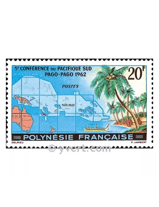 n° 17 - Timbre Polynésie Poste