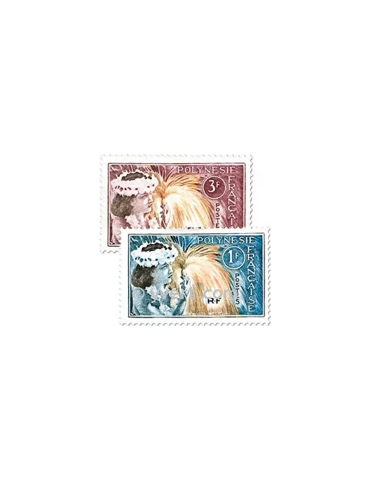 n° 27/28 - Timbre Polynésie Poste
