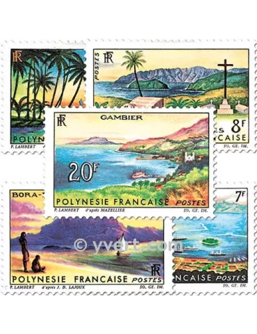 n° 30/34 - Timbre Polynésie Poste 2