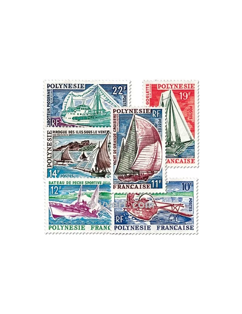 n° 36/41 - Timbre Polynésie Poste