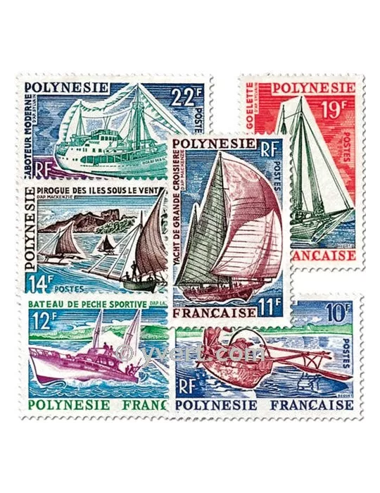 n° 36/41 - Timbre Polynésie Poste