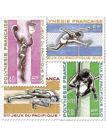 n° 42/45 - Timbre Polynésie Poste 2