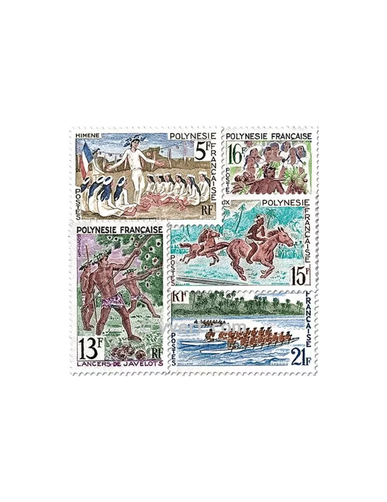 n° 47/51 - Timbre Polynésie Poste