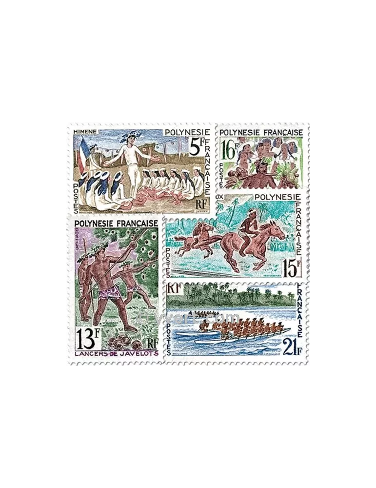 n° 47/51 - Timbre Polynésie Poste