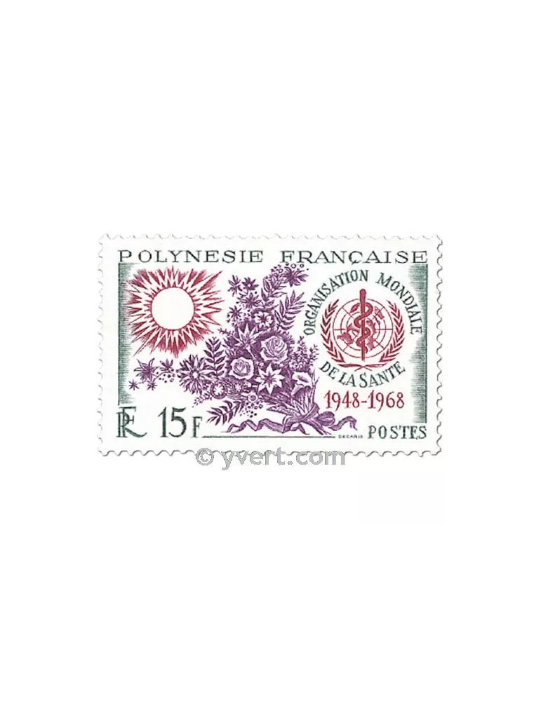 n° 60/61 - Timbre Polynésie Poste