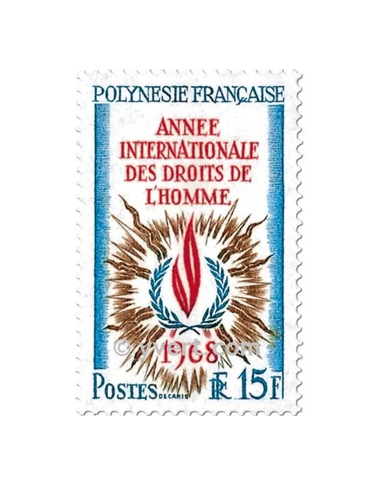 n° 62/63 - Timbre Polynésie Poste