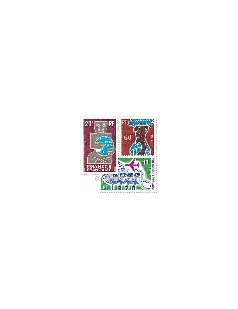 n° 77/79 - Timbre Polynésie Poste