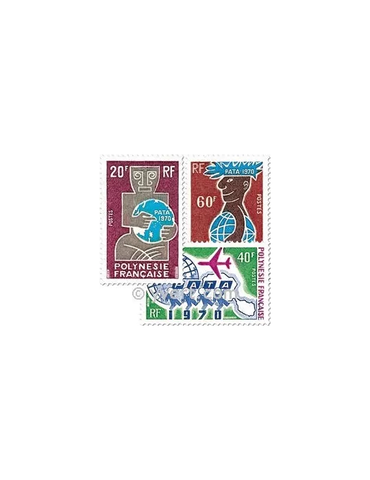 n° 77/79 - Timbre Polynésie Poste