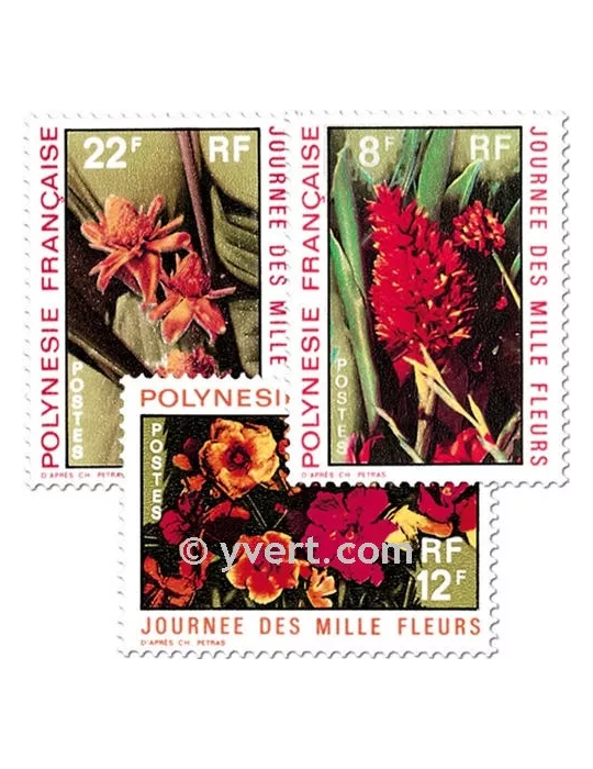 n° 83/85 - Timbre Polynésie Poste