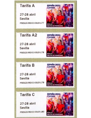 n° 198 - Timbre ESPAGNE Timbres de distributeurs