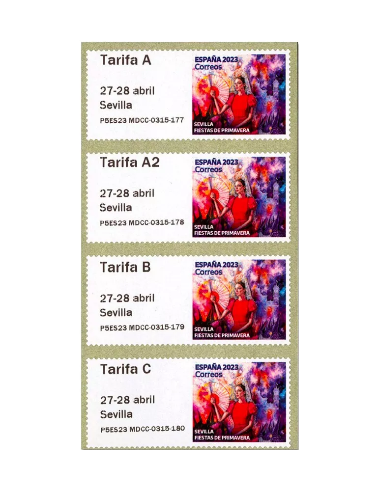 n° 198 - Timbre ESPAGNE Timbres de distributeurs