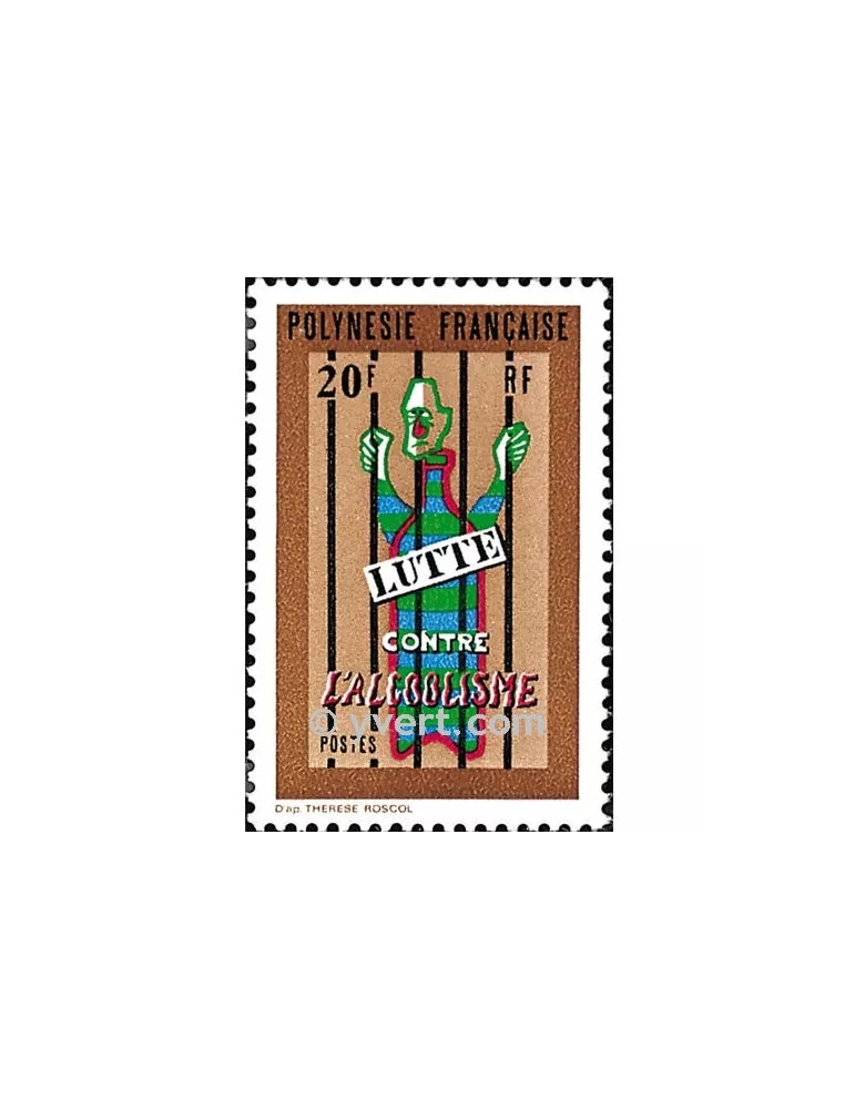 n° 92 - Timbre Polynésie Poste