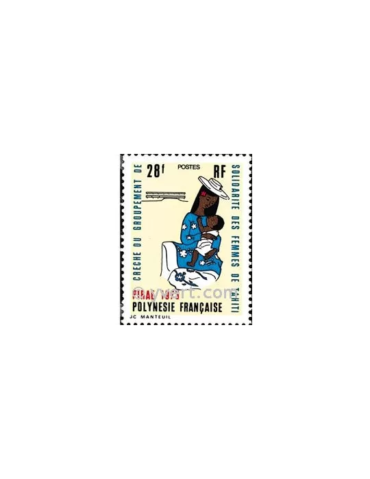 n° 93 - Timbre Polynésie Poste