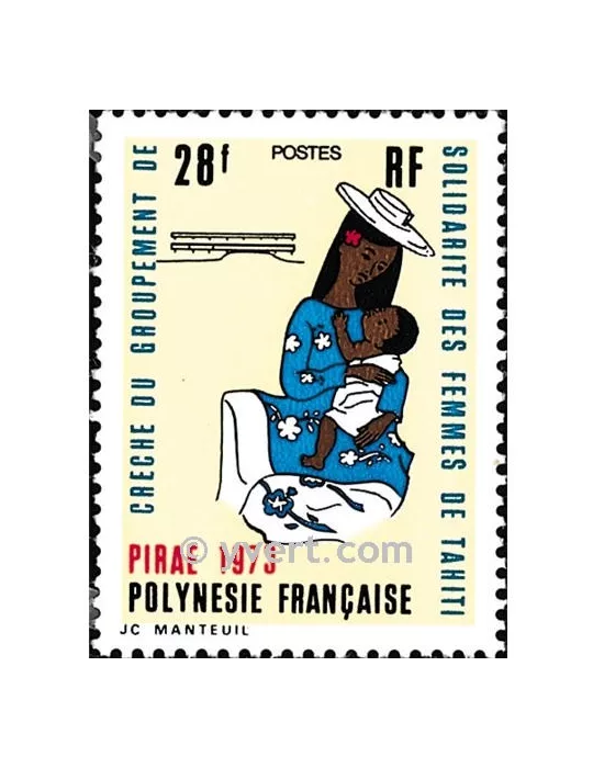 n° 93 - Timbre Polynésie Poste