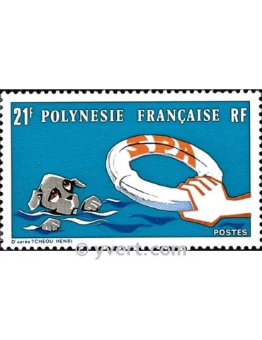 n° 96 - Timbre Polynésie Poste 2
