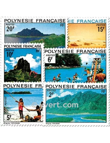 n° 97/102 - Timbre Polynésie Poste 2