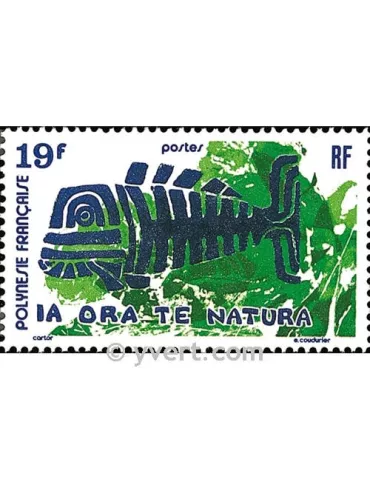 n° 105 - Timbre Polynésie Poste 2