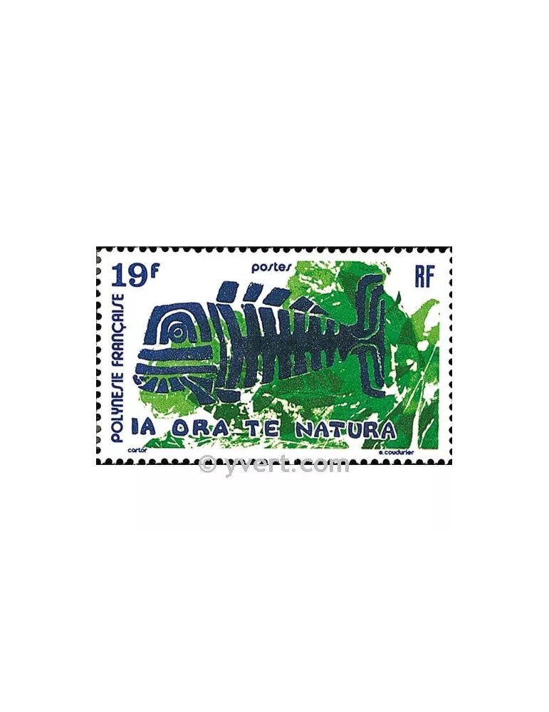 n° 105 - Timbre Polynésie Poste