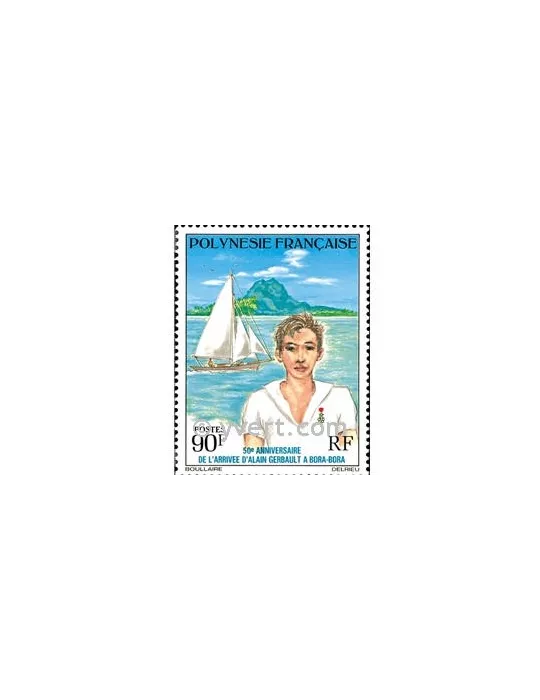 n° 107 - Timbre Polynésie Poste