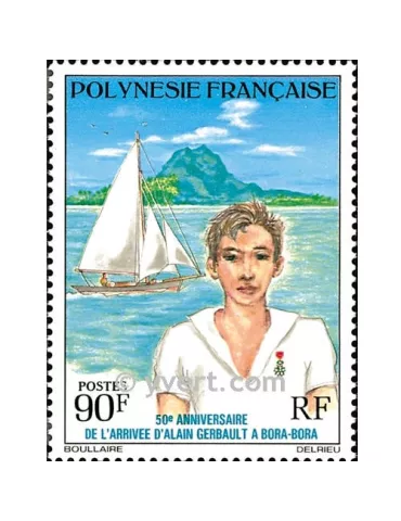 n° 107 - Timbre Polynésie Poste 2