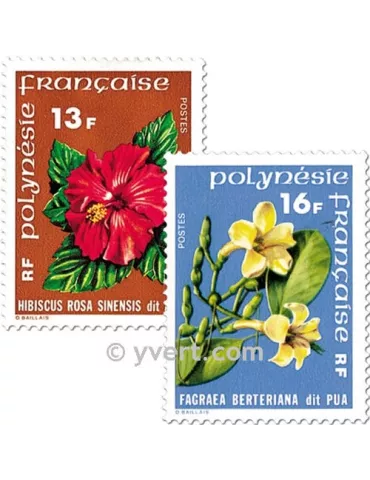 n° 119/120 - Timbre Polynésie Poste 2