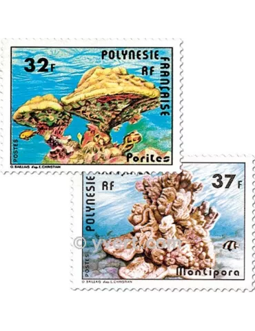 n° 130/131 - Timbre Polynésie Poste 2