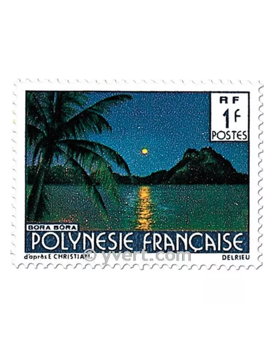 n° 132/137 - Timbre Polynésie Poste