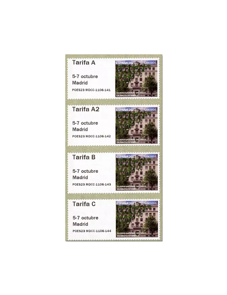 n° 201 - Timbre ESPAGNE Timbres de distributeurs