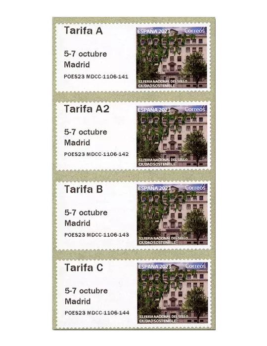 n° 201 - Timbre ESPAGNE Timbres de distributeurs