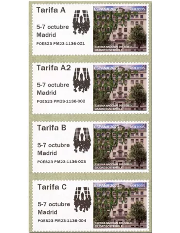 n° 201a - Timbre ESPAGNE Timbres de distributeurs
