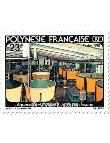 n° 163/164 - Timbre Polynésie Poste 2