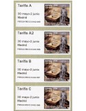 n° 206 - Timbre ESPAGNE Timbres de distributeurs