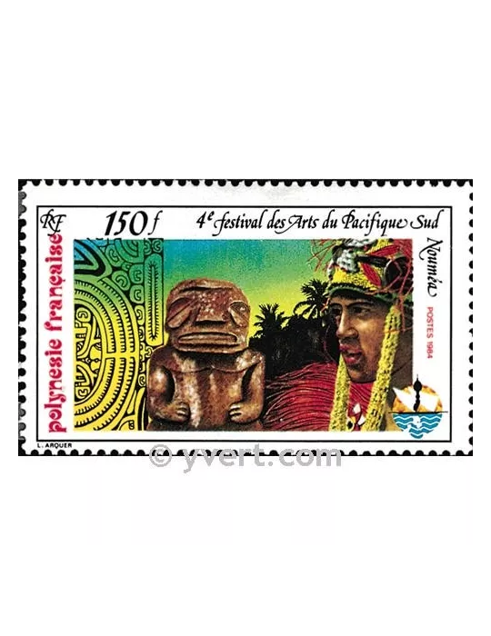 n° 222 - Timbre Polynésie Poste