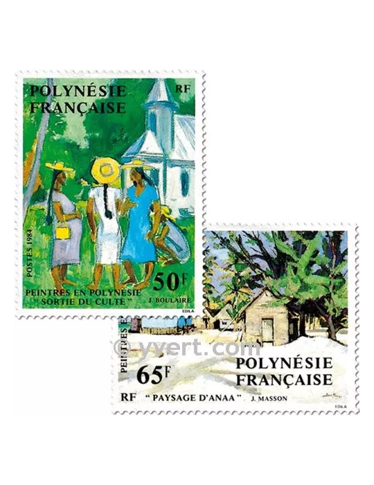 n° 223/226 - Timbre Polynésie Poste