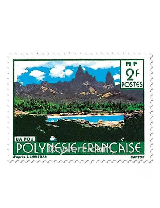 n° 252/255 - Timbre Polynésie Poste