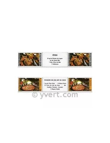 n° 261A/262A - Timbre Polynésie Poste