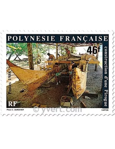 n° 266/267 - Timbre Polynésie Poste 2