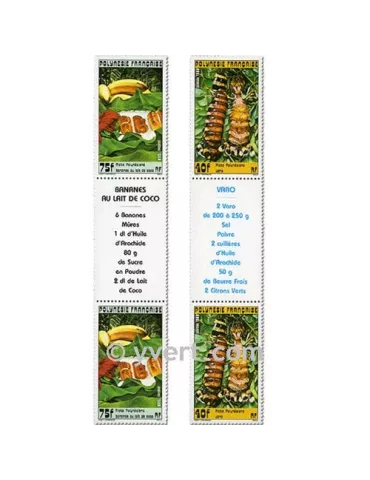 n° 295A/296A - Timbre Polynésie Poste 2