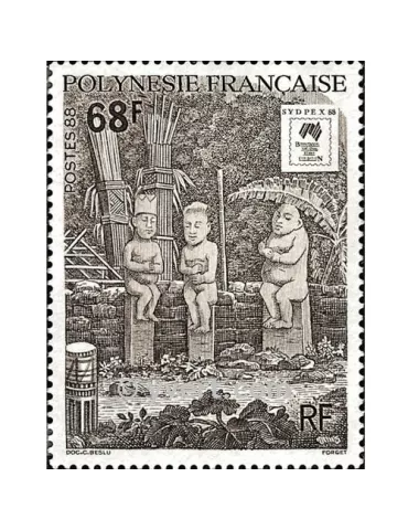 n° 310 - Timbre Polynésie Poste 2