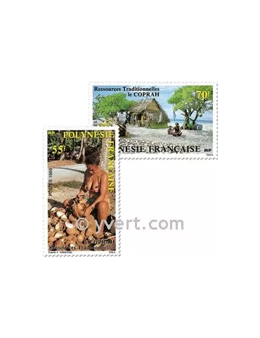 n° 326/327 - Timbre Polynésie Poste