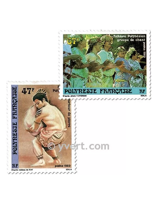 n° 333/335 - Timbre Polynésie Poste