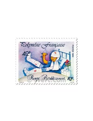 n° 338/342 (BF 16) - Timbre Polynésie Poste