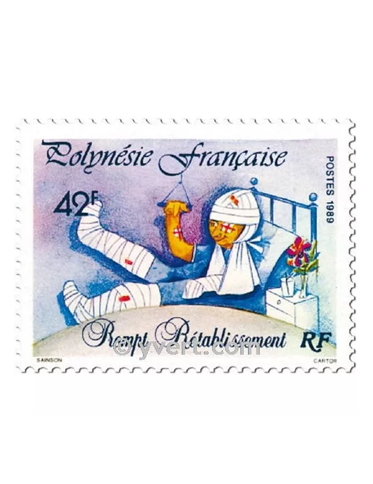 n° 338/342 (BF 16) - Timbre Polynésie Poste