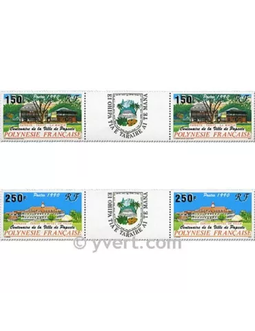 n° 358A/359A - Timbre Polynésie Poste 2